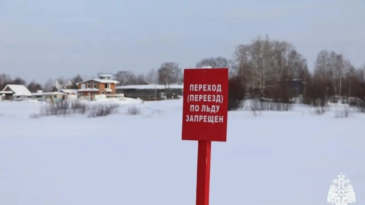 В Коми снегоход провалился под лед: два человека погибли 