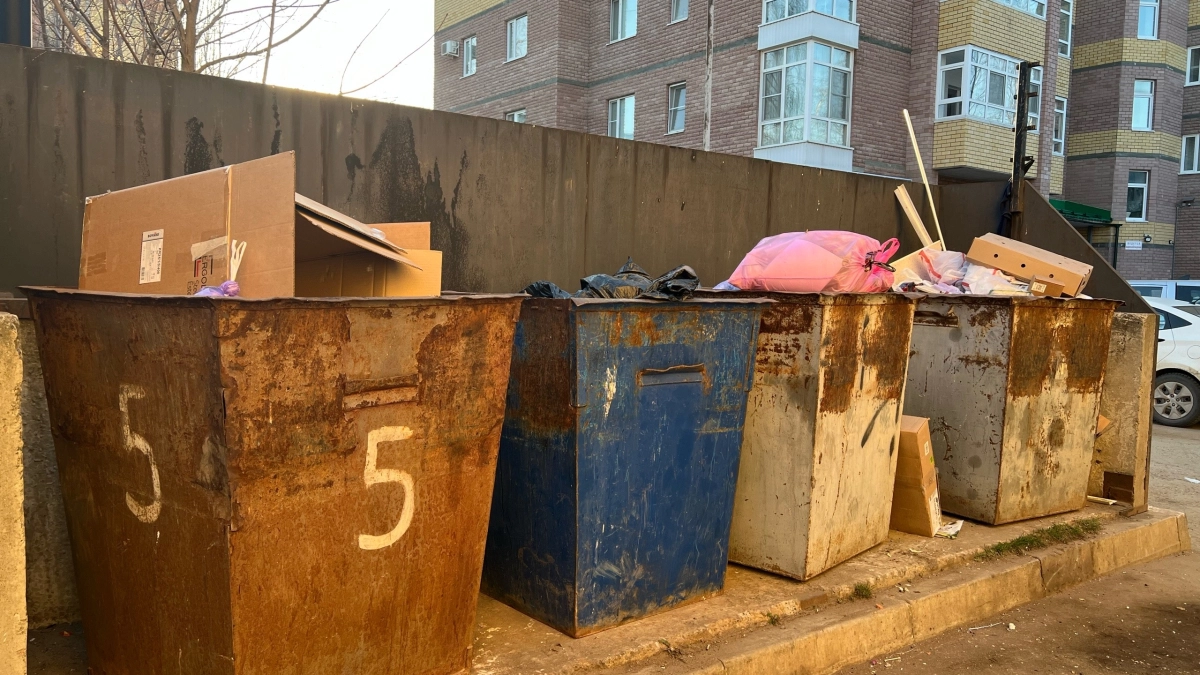 В Коми пересчитывают мусор в баках 