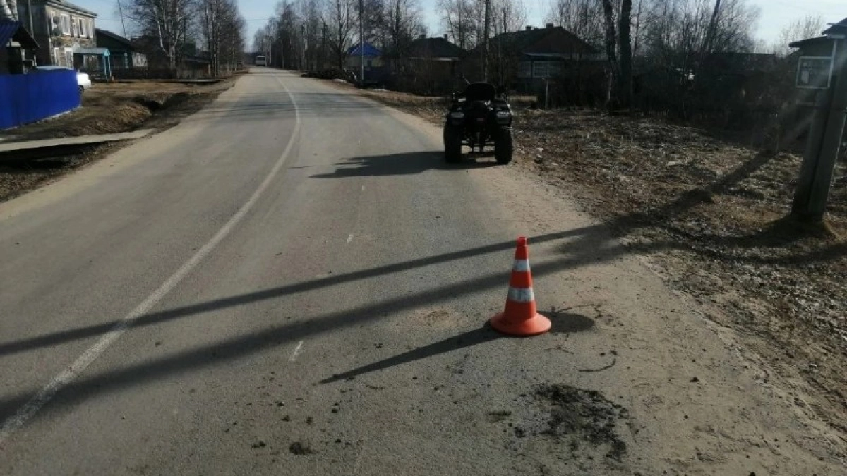 В Коми пьяный водитель квадроцикла перевернулся во время езды 