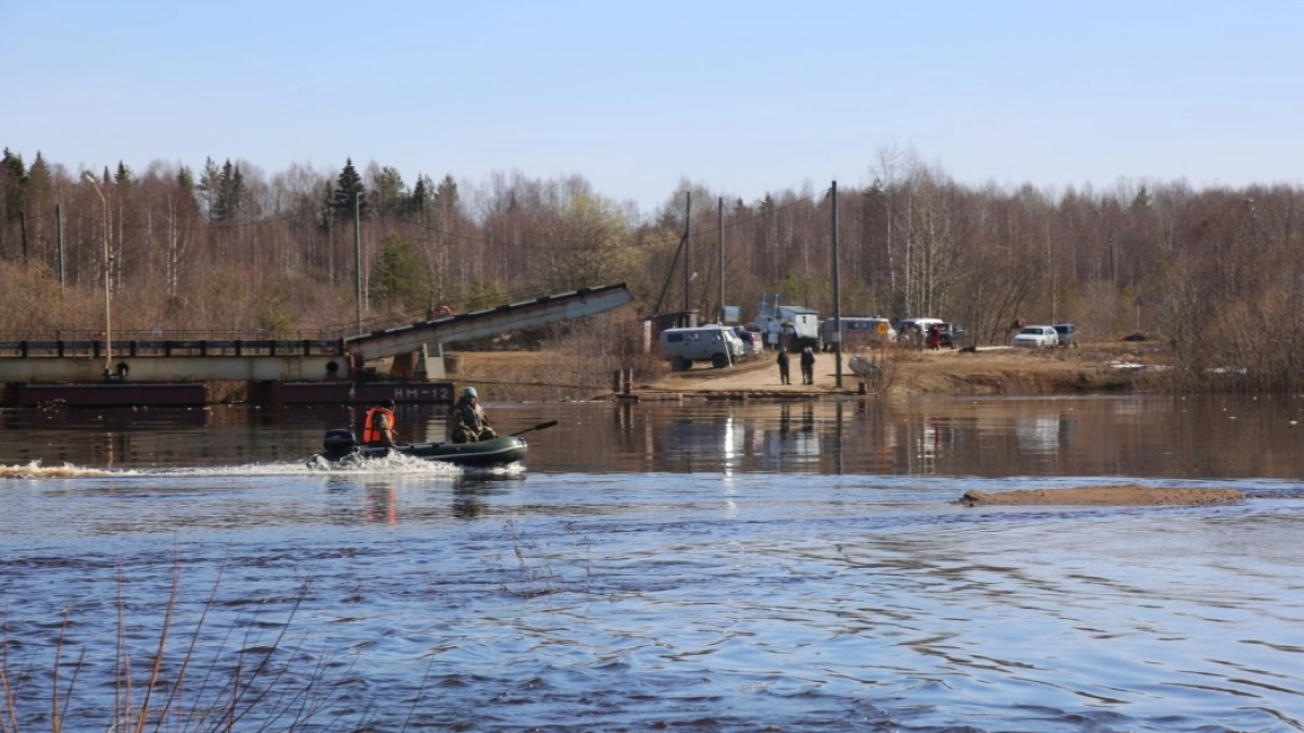 В Коми из-за ранней весны понтонные переправы через Сысолу и Лузу установят раньше