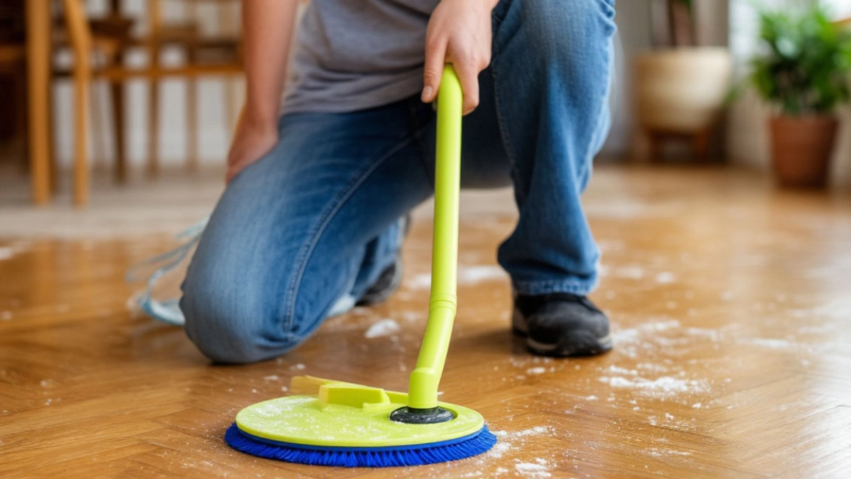 Наливаю 1 стакан в воду для мытья полов — и они блестят как после клининга, а пыль не садится неделю