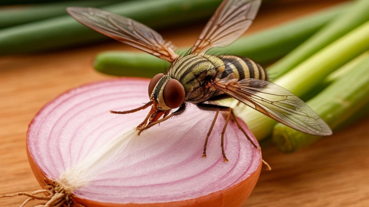 Высыпаю на грядку — избавилась от луковой мухи: лук за 3 дня из пожелтевшего превратился в зеленый как по щелчку