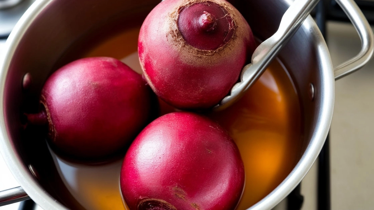 Не варю свеклу часами — хватает 15 минут: есть одна уловка при варке — выходит вкуснее, сочнее и без запаха на весь дом