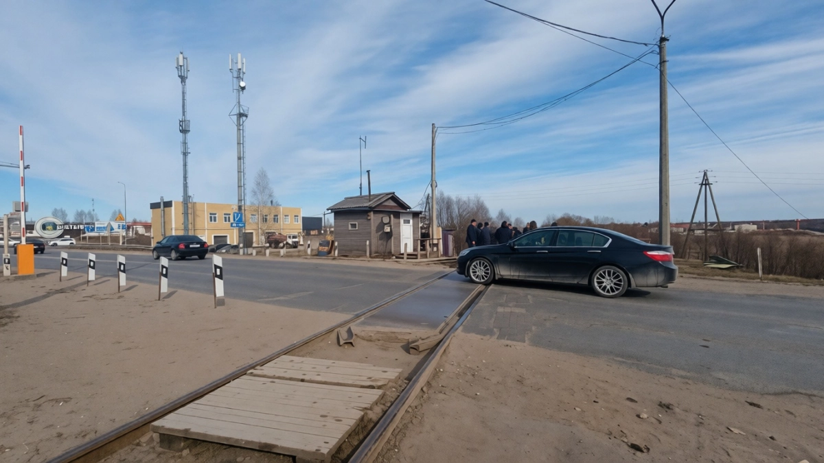 В Коми расширят железнодорожный переезд на трассе между Выльгортом и Сыктывкаром