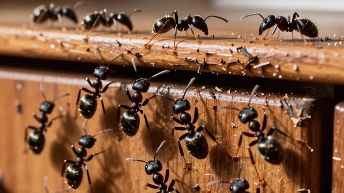 Муравьи лезут в дом весной: откуда они берутся и как перекрыть им путь