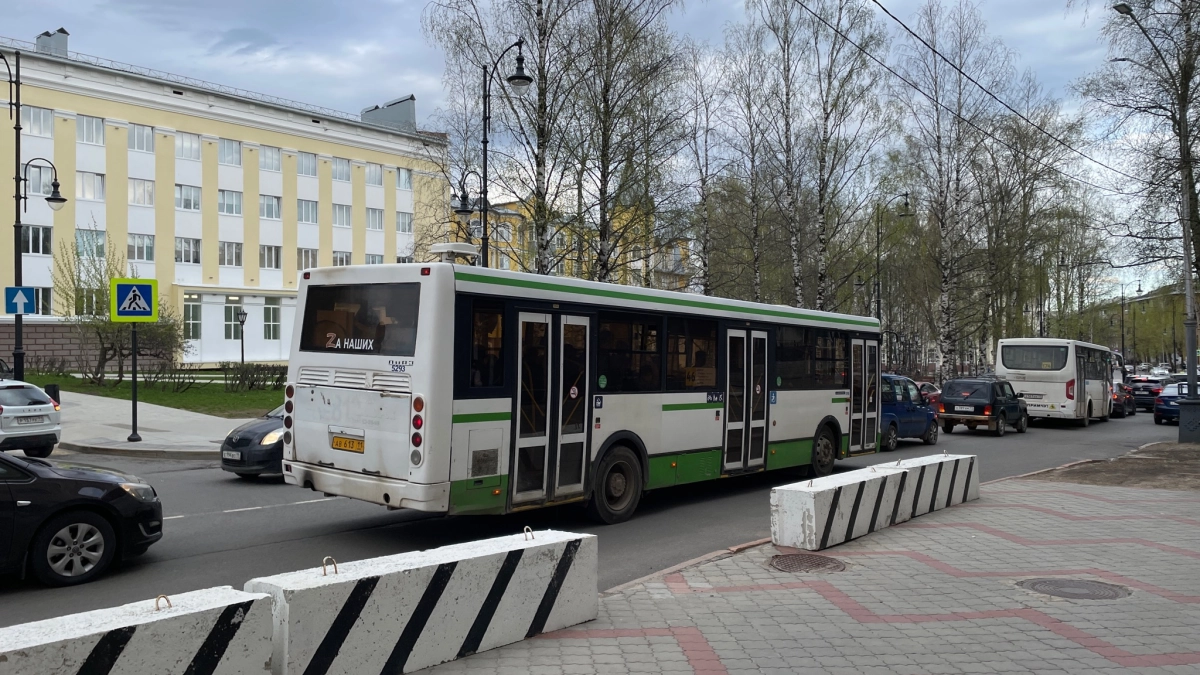 С 3 мая в Сыктывкаре изменятся маршруты четырёх автобусов из-за ремонта дороги