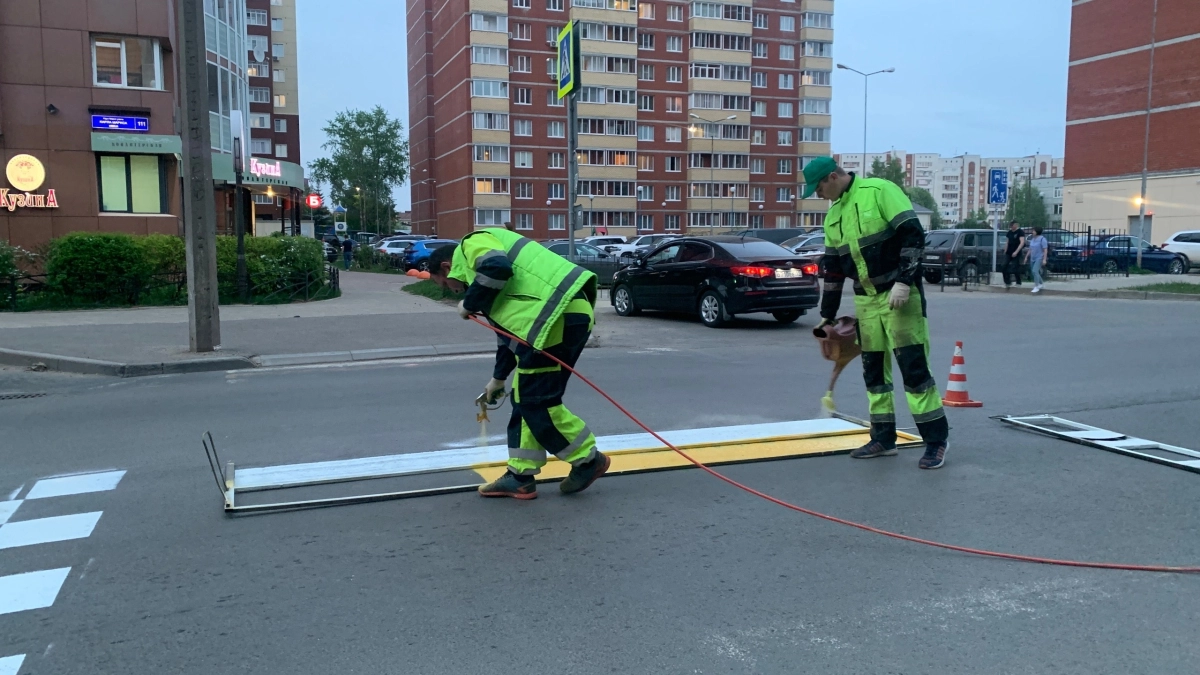 В Сыктывкаре не нашлось подрядчиков для нанесения дорожной разметки: аукцион на сумму свыше 3 миллионов рублей признан несостоявшимся