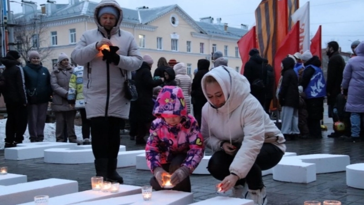 Акция "Я помню, я горжусь" прошла в Коми