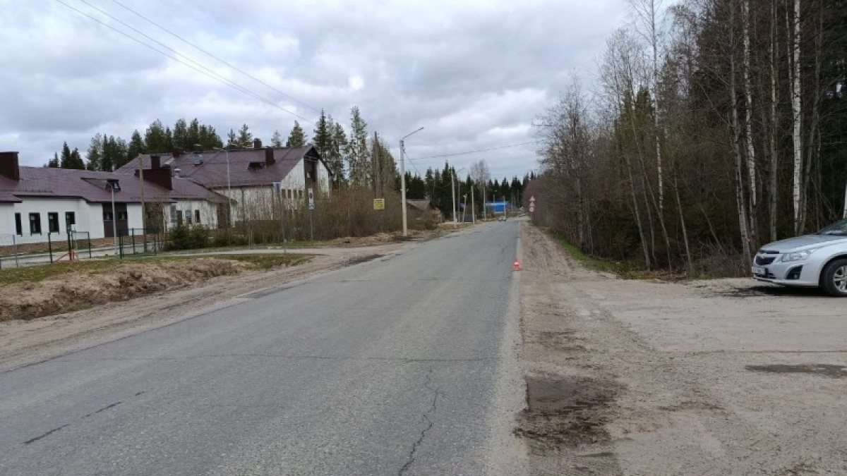 Водитель сбил пешехода при обгоне на Лесопарковой в Сыктывкаре