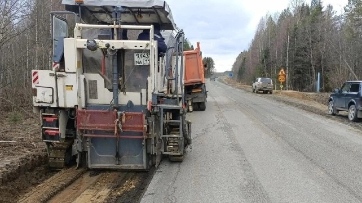 В Коми приступили к масштабному обновлению трассы Койдин – Койгородок