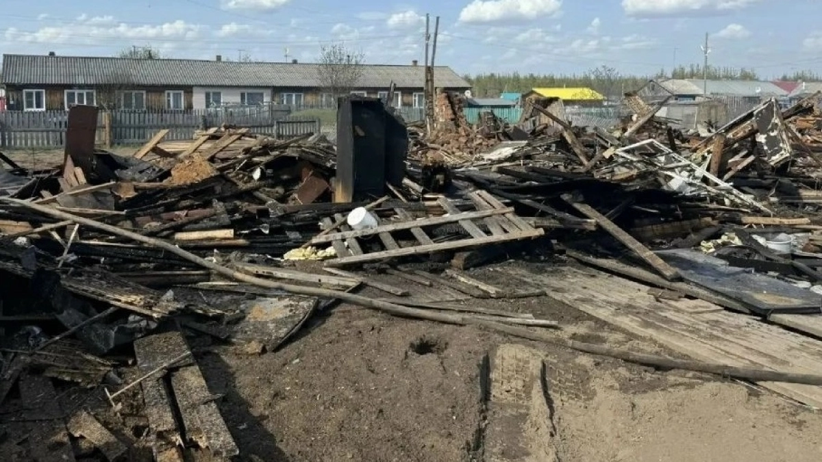 В Коми пожар оставил семью без вещей и имущества