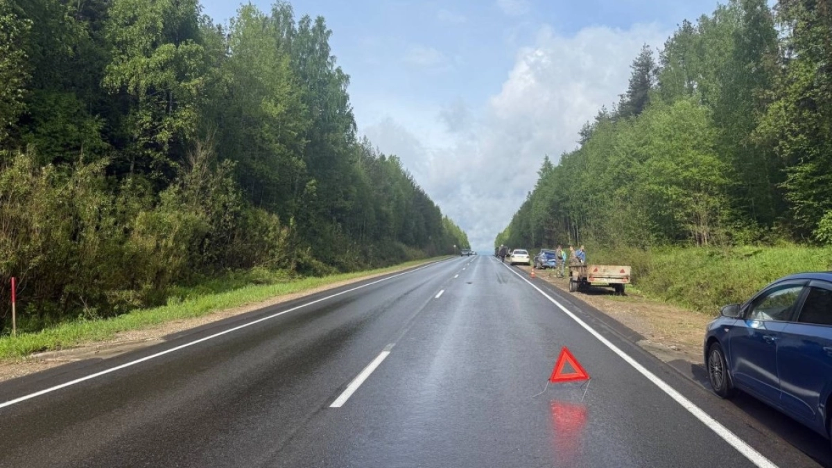В Коми за сутки две легковушки врезались в попутные автомобили