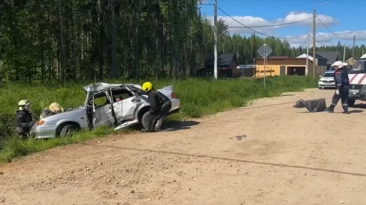 Житель Сыктывкара погиб в ДТП после потери контроля над ВАЗом