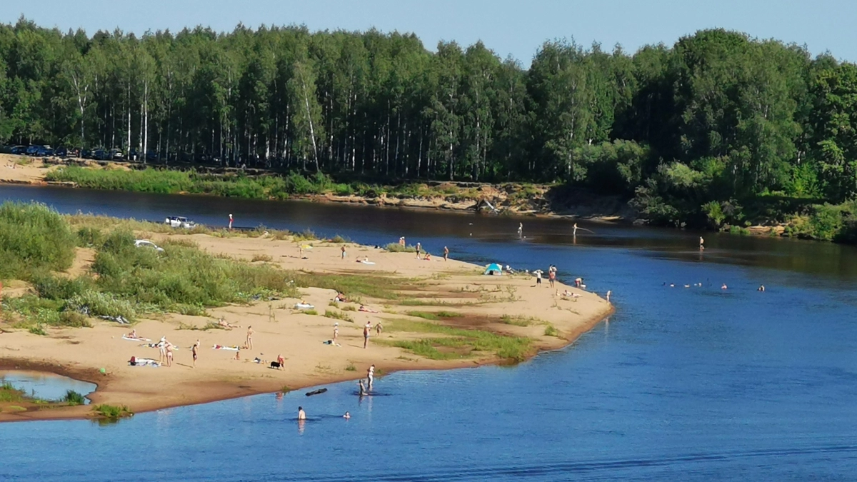 Главный пляж Сыктывкара в Кируле готовится к открытию