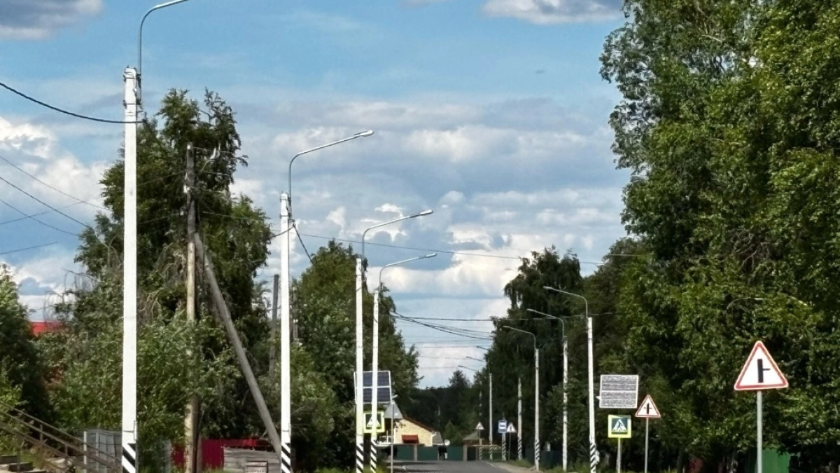 В одном из районов Коми досрочно завершено строительство 9 километров новых линий освещения