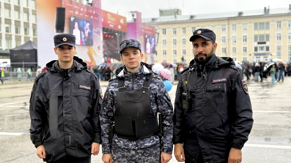 В День молодёжи сотрудники Росгвардии и полиции совместно обеспечили безопасность граждан в Республике Коми
