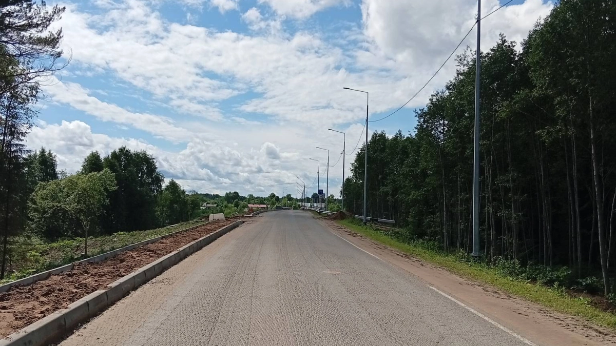 В Коми ремонт дороги Койдин – Койгородок готов на 40%