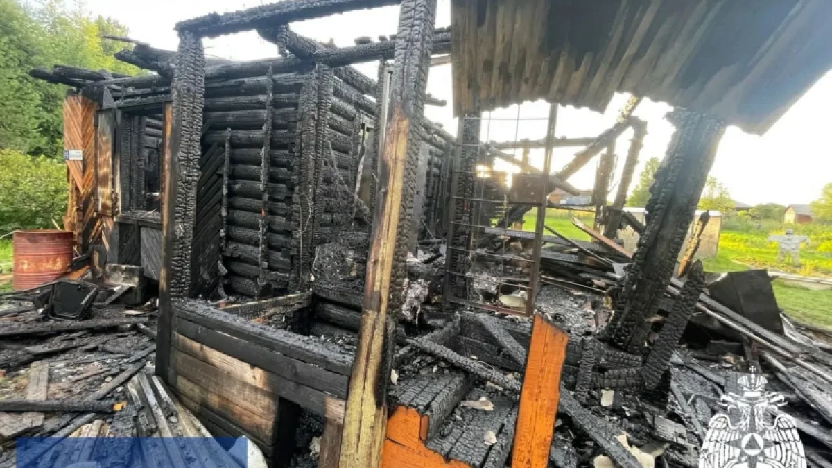 В Коми на пожаре погиб мужчина 
