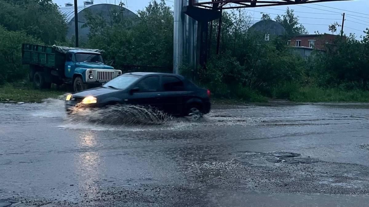 В Коми ожидаются сильные ливни