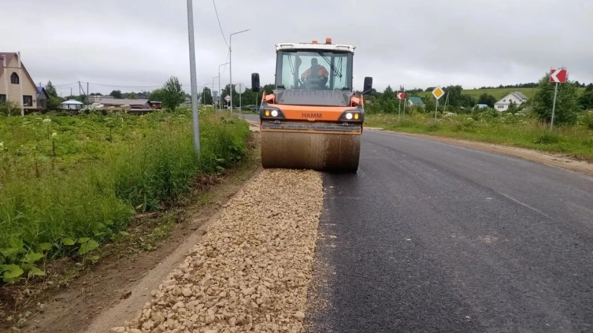 В Коми досрочно отремонтировали подъезд к селу Визинга 