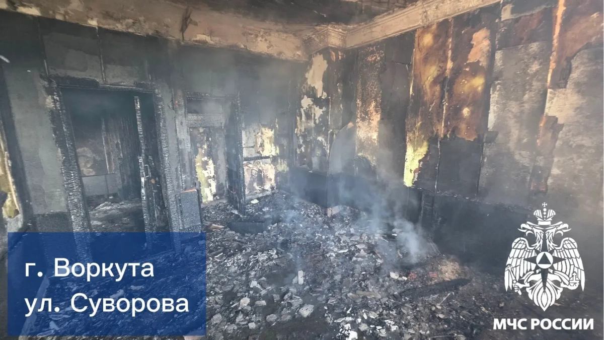 В Сыктывкаре из-за печки загорелась баня
