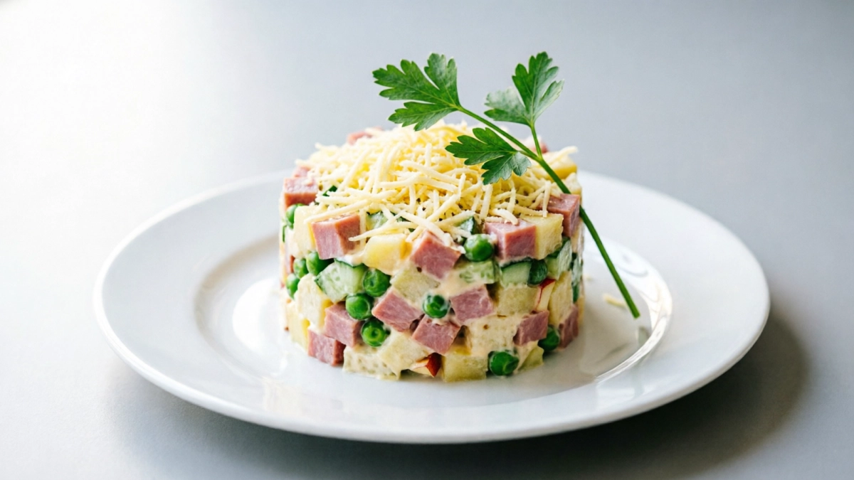 Секретный салат из СССР возвращается: яблоко и огурец делают вкус по-настоящему незабываемым