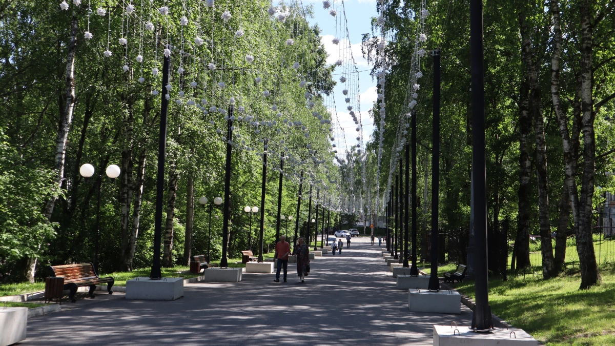 В Сыктывкаре «причесали» главное место отдыха горожан