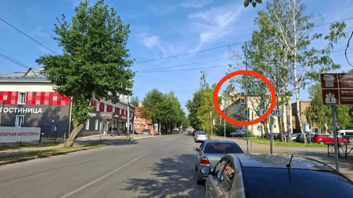 В Сыктывкаре с 30 июля на перекрёстке Заводской и Советской заработает временный светофор