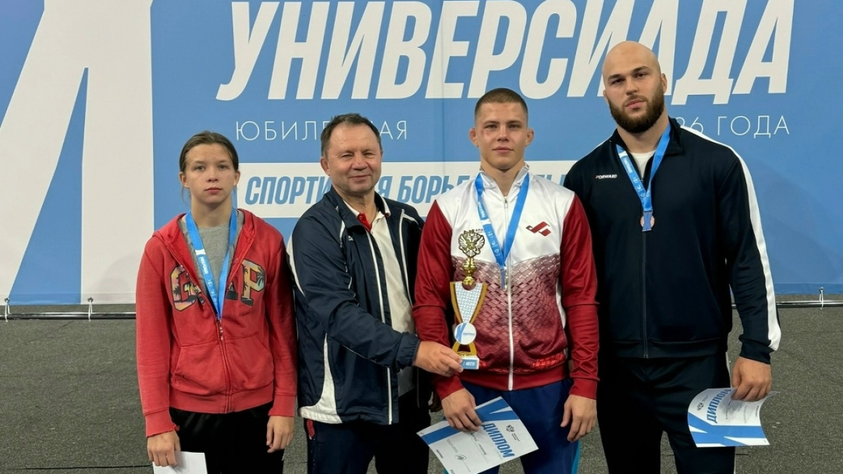 Спортсмены из Коми завоевали три медали на Х Всероссийской летней Универсиаде по борьбе в Саранске