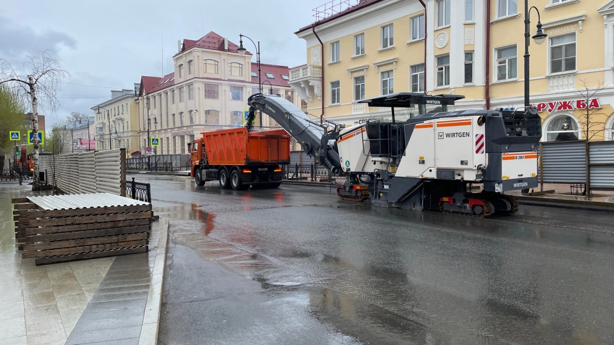 В Сыктывкаре открыли движение по улице Советской на отрезке от Куратова до Пушкина