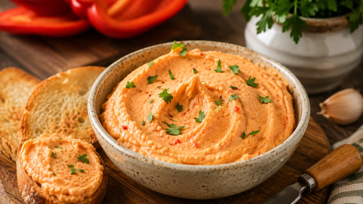 2 продукта через блендер – на выходе вкуснейшая "Португальская" намазка: готовится быстрее, чем чайник закипит