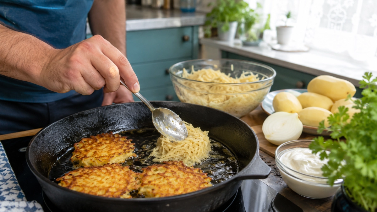 Научили жарить сочные драники по-белорусски без муки и яиц: как пирожные нежные, воздушные — 5 хитростей приготовления