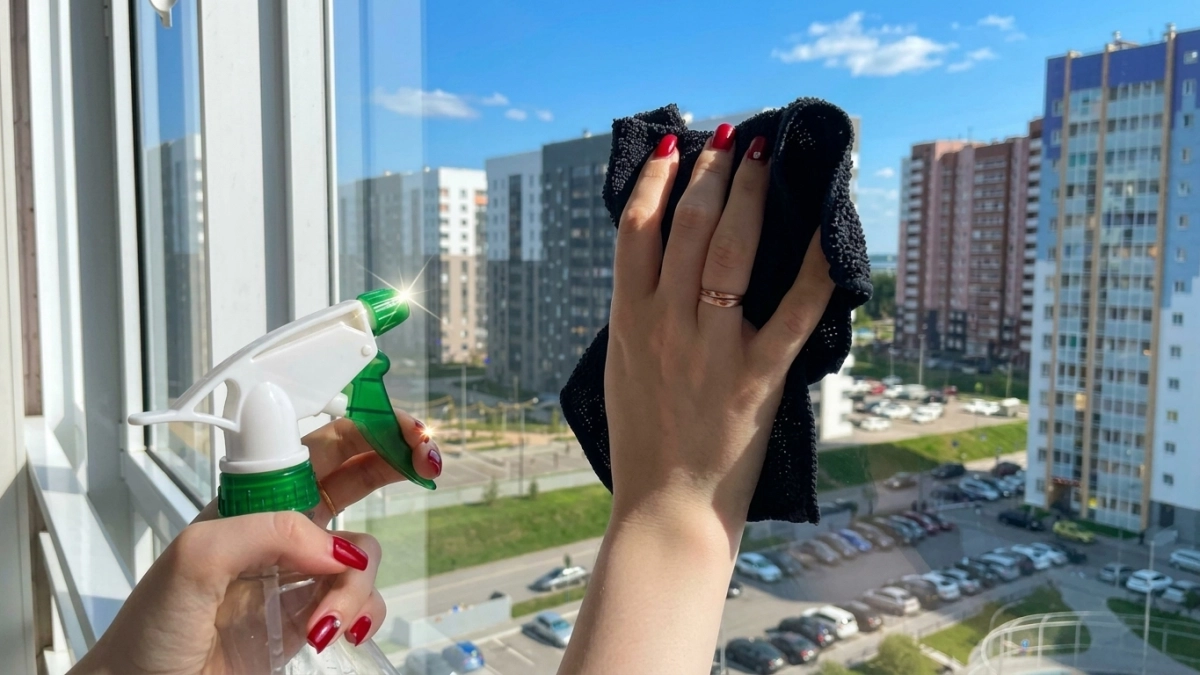 2 пакетика в воду — и окна до зимы настолько прозрачные, что их будто нет: соседи думают, у меня новые стеклопакеты