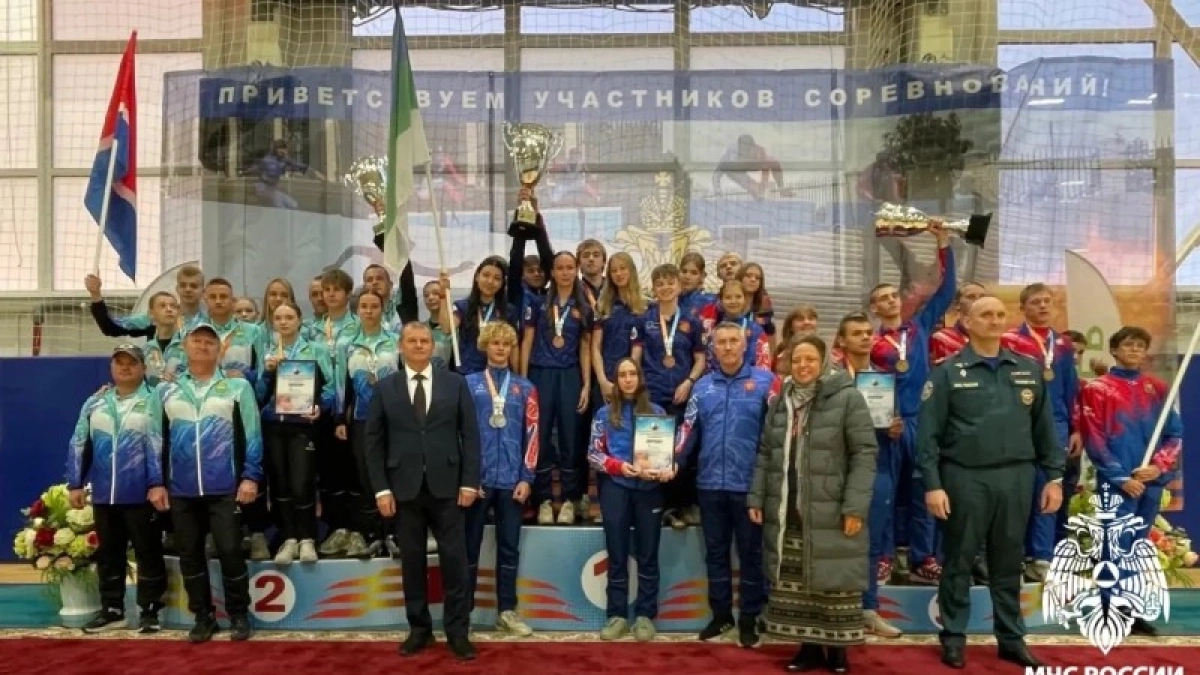 Юниоры Коми выиграли всероссийский турнир МЧС