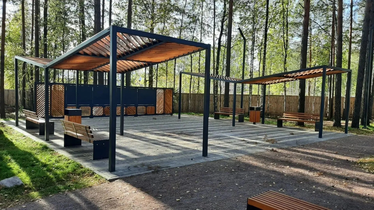 В сыктывкарском поселке открыли новый парк "Пера"