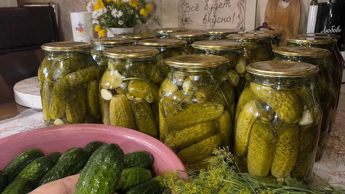 Эти солёные огурцы закрываю по 50 банок — хруст и вкус как из бочки: бабулин рецепт не подводит десятилетиями