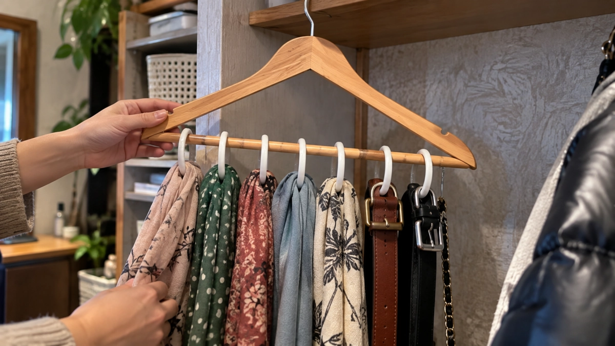 Деревянные вешалки скупаю в Fix Price пачками: добавляю кольца и прищепки — 5 применений для дома и дачи