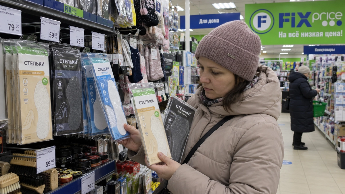 Стельки из Fix Price беру сразу по 10 штук — в обувь не попадает ни одна: режу и пускаю в дело по всему дому