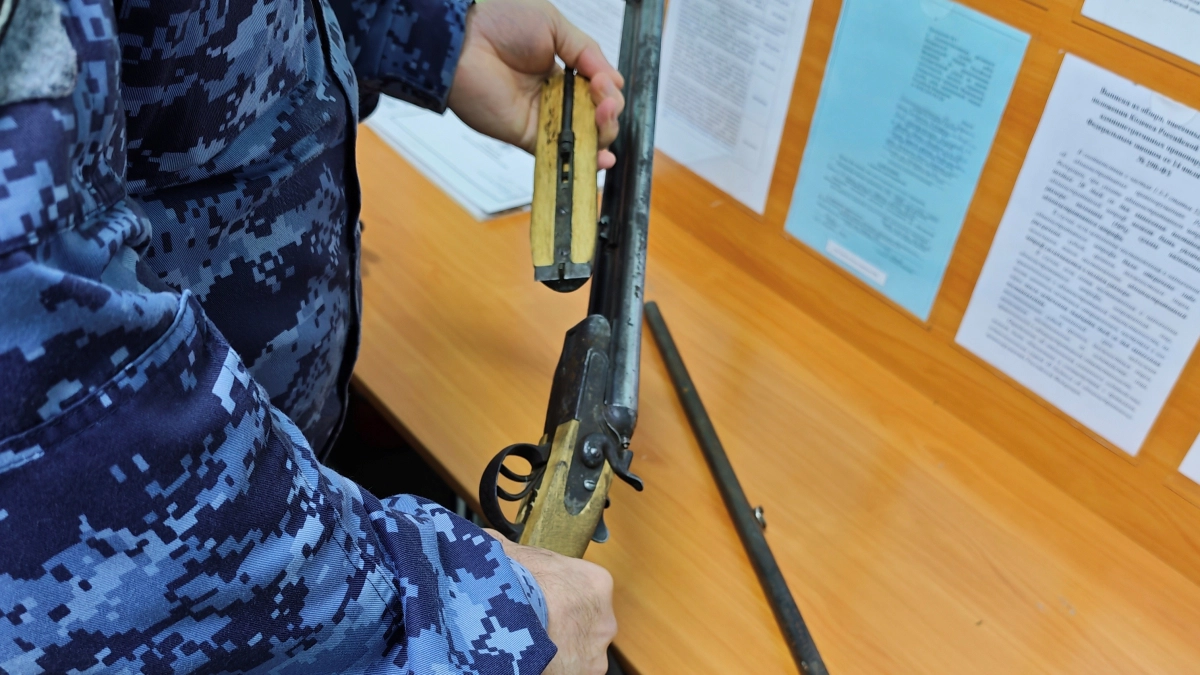 Житель Коми получил вознаграждение за найденное старое ружье 