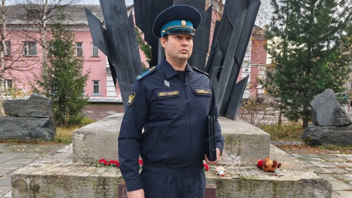 В Коми пристав догнал скрывавшегося от алиментов отца в заснеженной деревне
