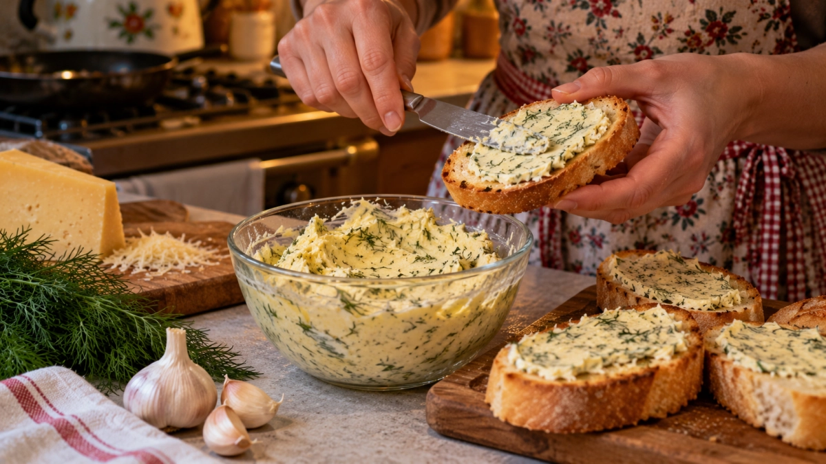 Делаю вкуснейшее сырное масло: гости умоляют научить — и на бутерброды, и к чаю и в морозилку на потом
