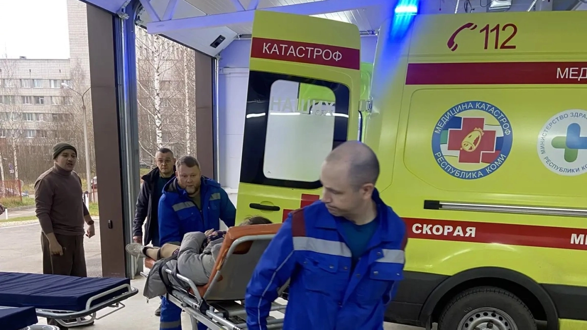 В Сыктывкаре медики приняли 50 условных пострадавших на масштабной тренировке