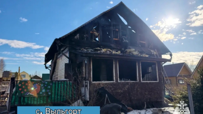 В Коми на пожаре погиб мужчина