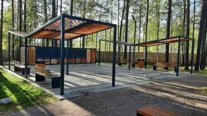 В сыктывкарском поселке открыли новый парк "Пера"