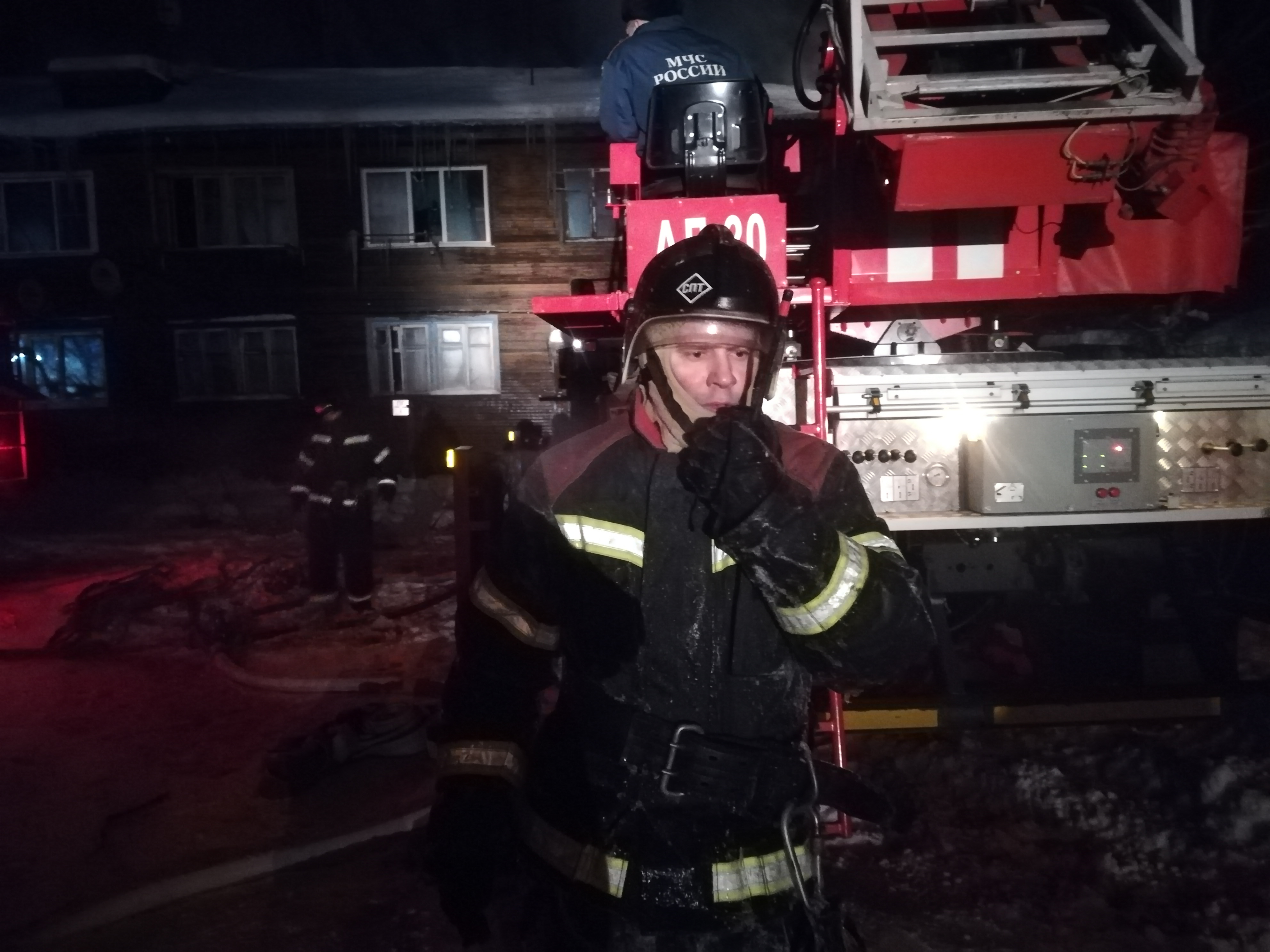 В селе под Сыктывкаром горел жилой дом 