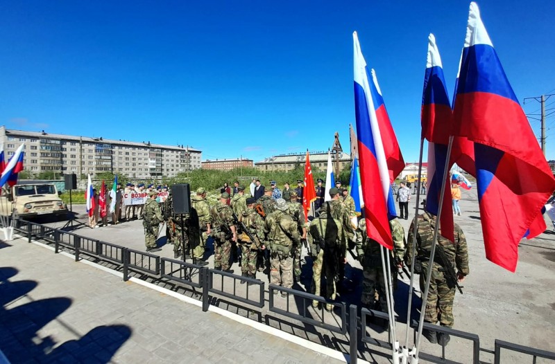 Воркутинские росгвардейцы без потерь вернулись из Украины