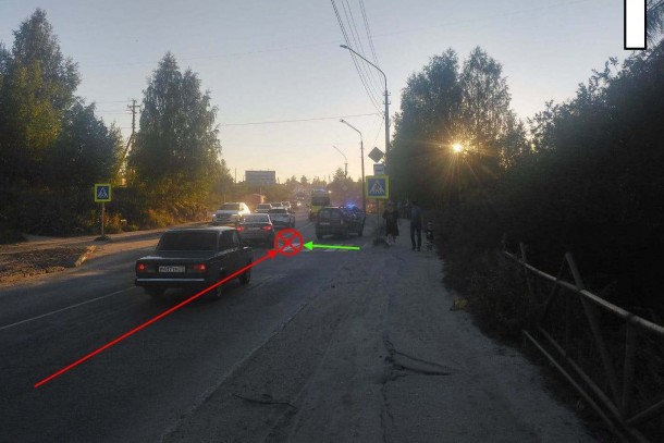 В Сыктывкаре 67-летняя женщина на "Ладе" сбила пожилого мужчину