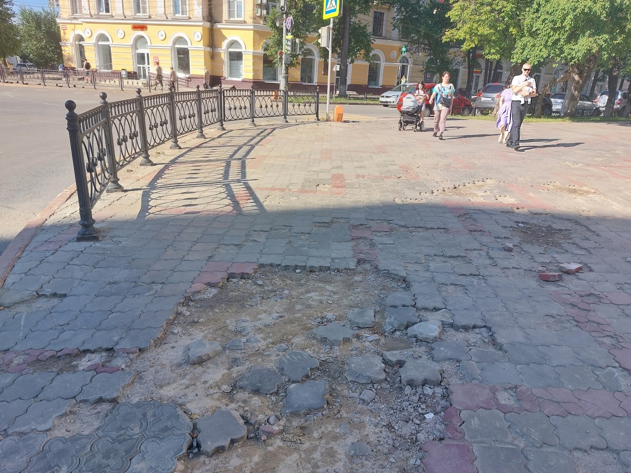 Пешеходную зону в центре Сыктывкара отремонтируют за 9 миллионов рублей