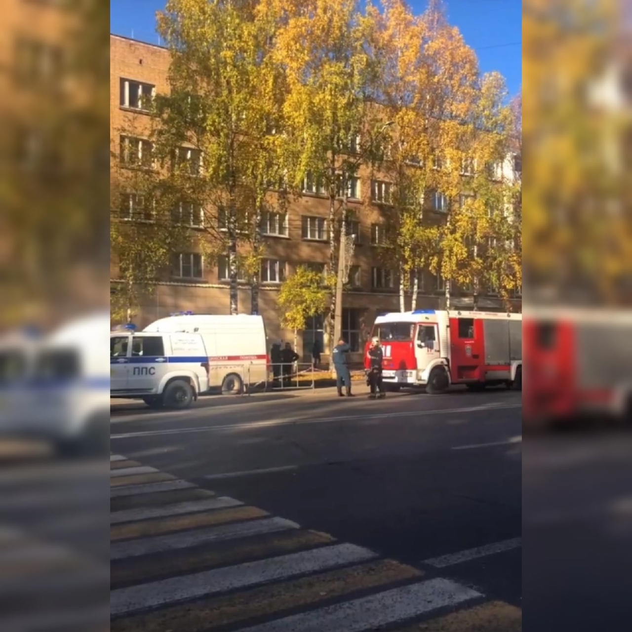 В Сыктывкаре оцепили часть улицы: на месте работали МЧС, спасатели и "скорая"
