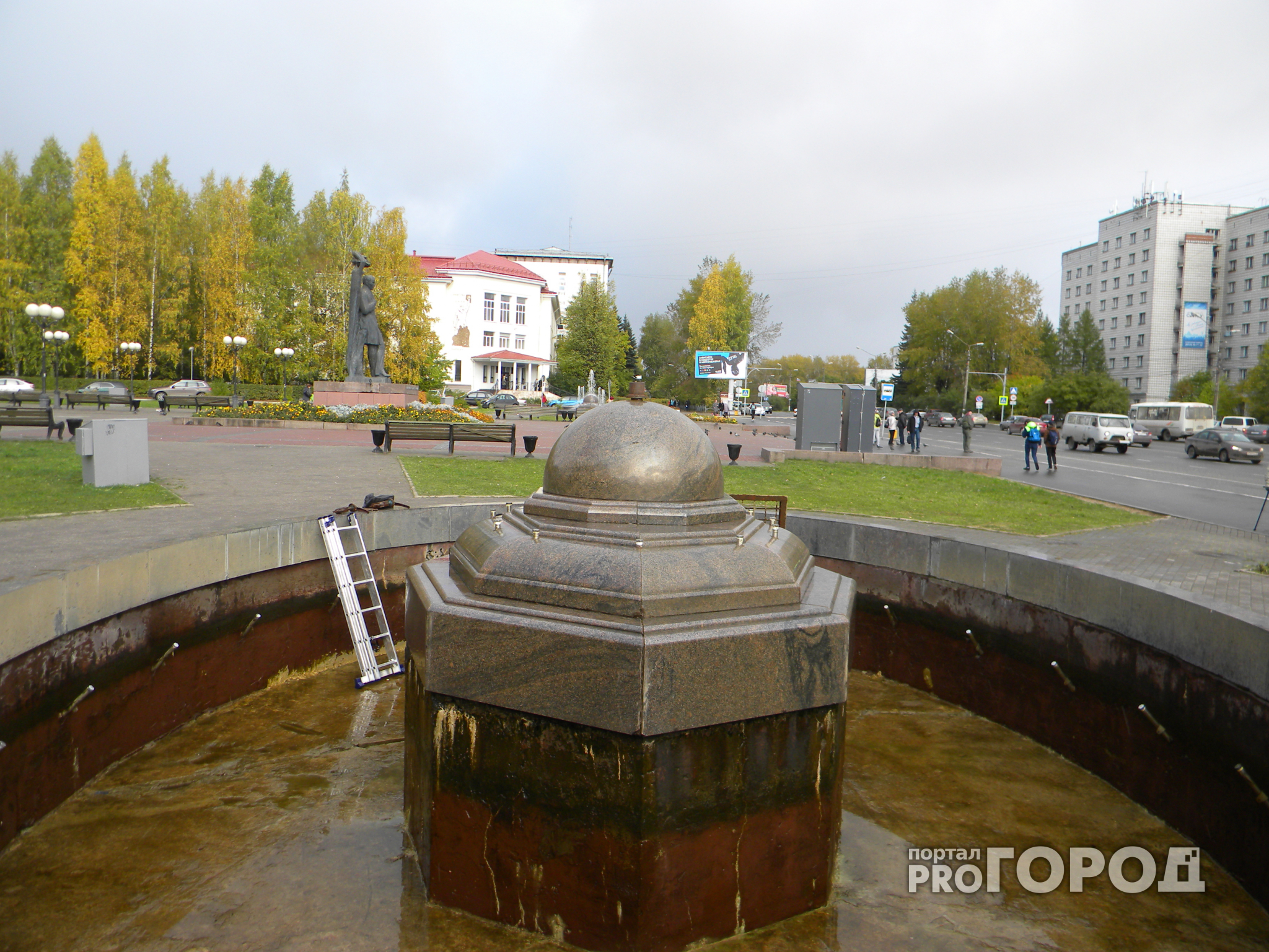 Названа дата отключения фонтанов в Сыктывкаре